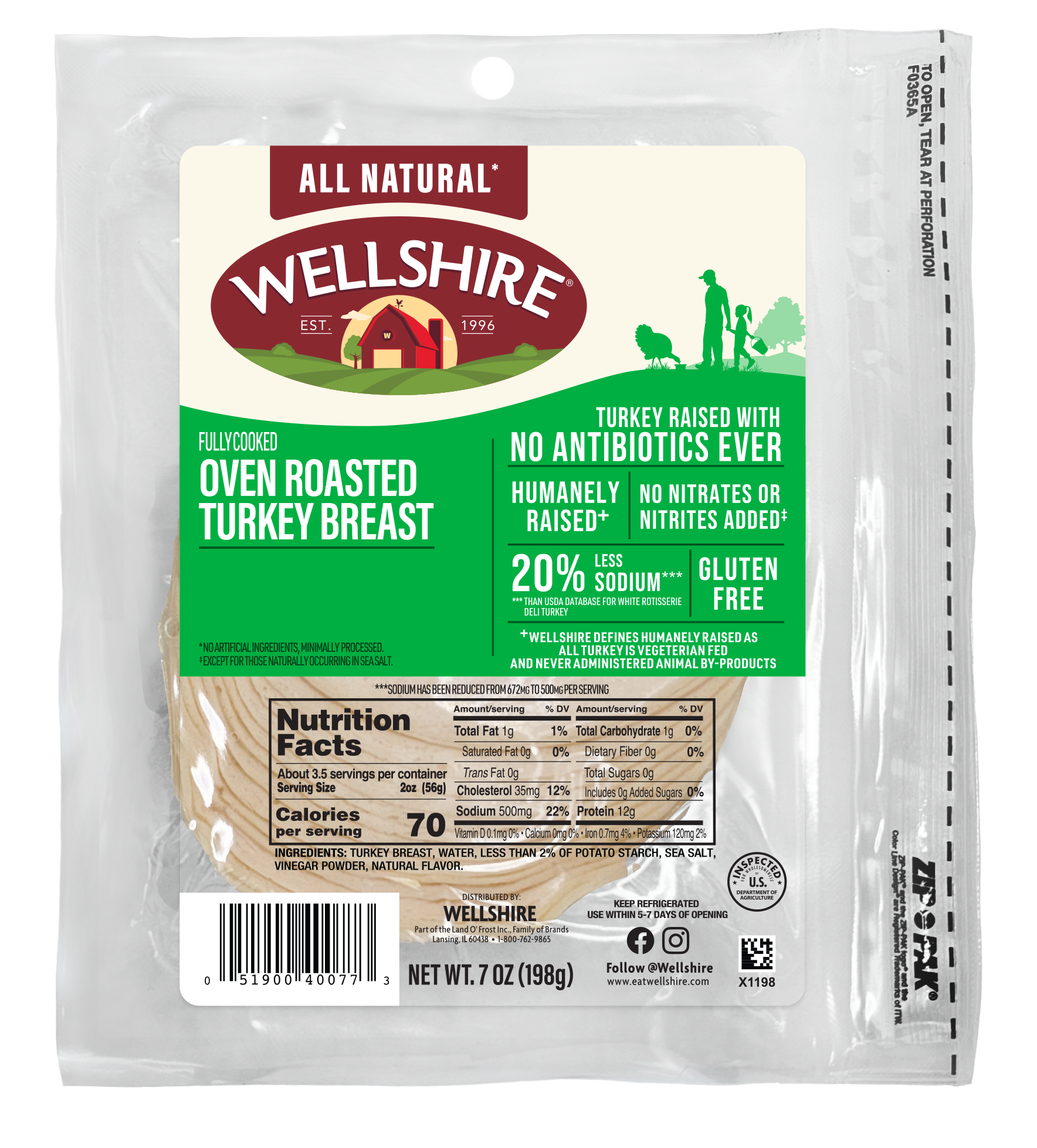 Wellshire Oven Roasted Turkey Breast